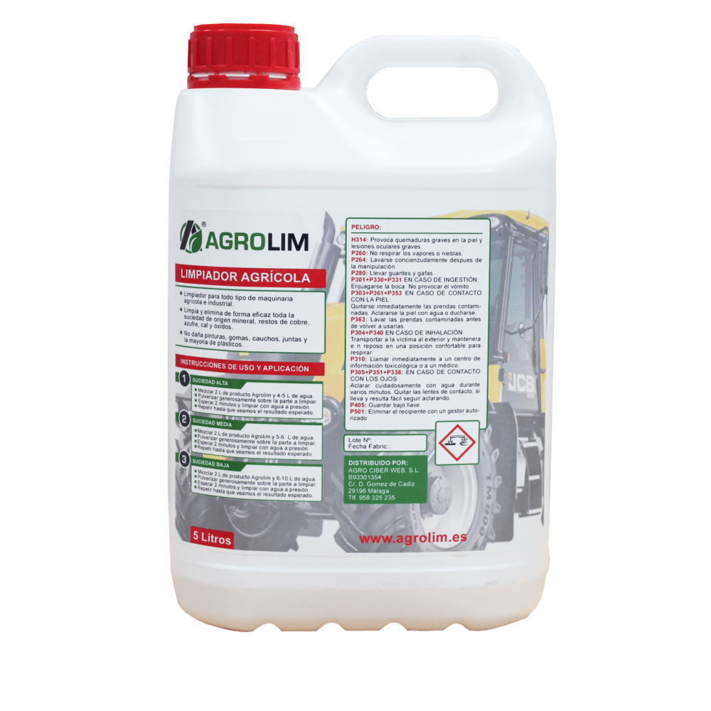 Limpiador agrícola Agrolim 5L